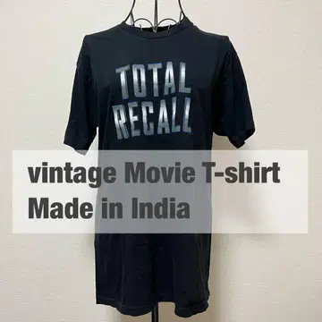 Total Recall 티셔츠 영화 빈티지 빈티지 인도산