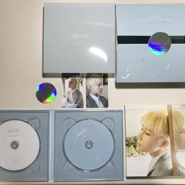 김성규 Shine 샤인 첫 솔로 콘서트 라이브 앨범 포카 포스터 포함