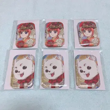 은혼 중국 캔뱃지 라오양 카구라 정춘