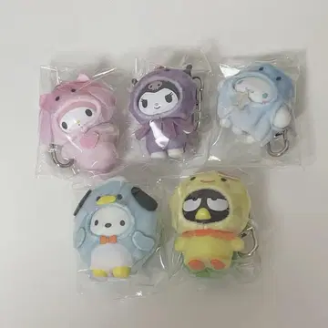 산리오 치비토모 미즈노 이키모노 5종
