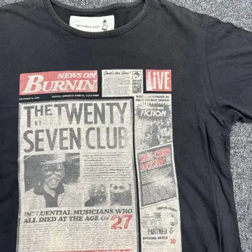 THE TWENTY SEVEN CLUB 티셔츠
