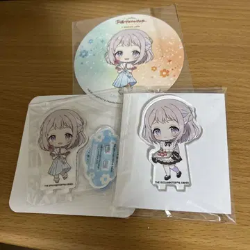 가츠라기 리야 아크릴 스탠드 캔뱃지 학업용 마커 애니메이트 카페