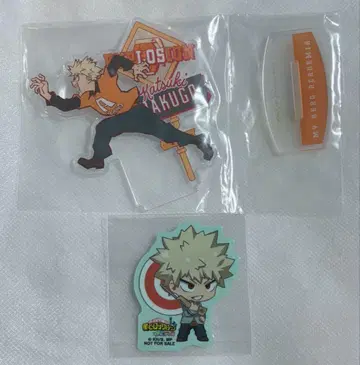 바쿠고 카츠키 문화 축제 아크릴 스탠드 꽃 놀이 스티커 히로아카