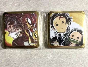 귀멸의 칼날 ufotable DINING 캔뱃지 탄지로 네즈코
