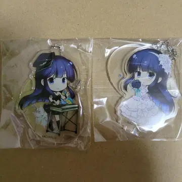 WHITE ALBUM2 카페 아크릴 스탠드 키링 카즈사 카즈사