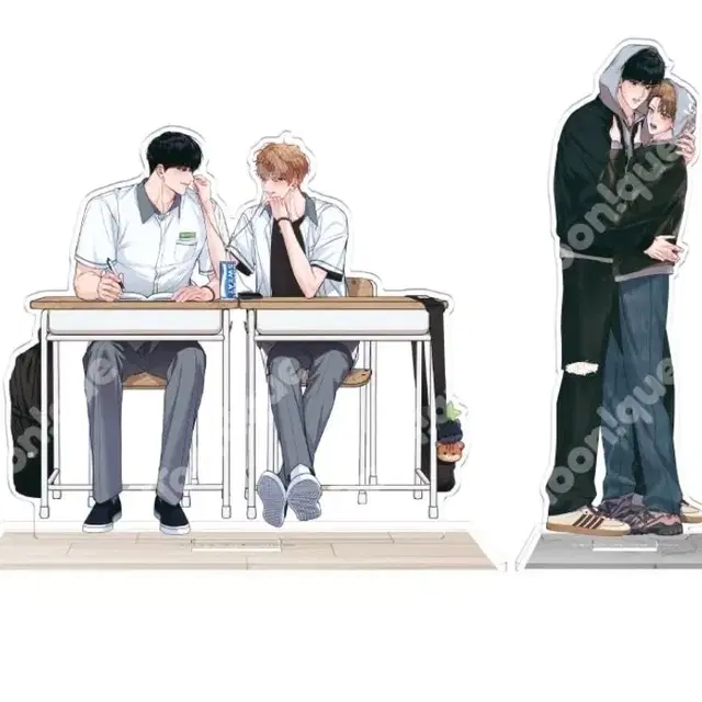 미개봉)투니크 학생 성인 버전 아크릴 스탠드