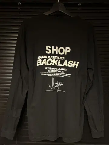BACKLASH CALLING OSAKA 롱 티셔츠 M