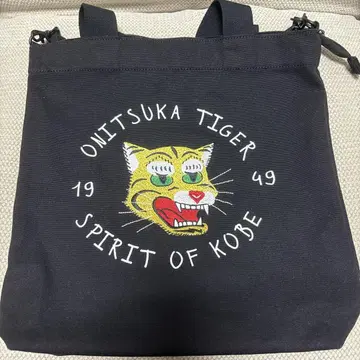 오니츠카타이거 토트백 MEDIUM CANVAS BAG