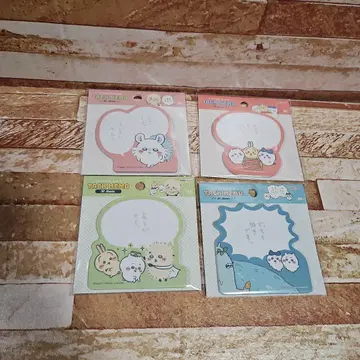 치이카와 (먼작귀) 대사 포함 스티커 4종류 새상품