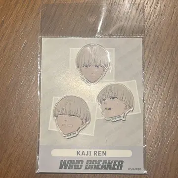 카지 렌 아크릴 핀 배지 세트