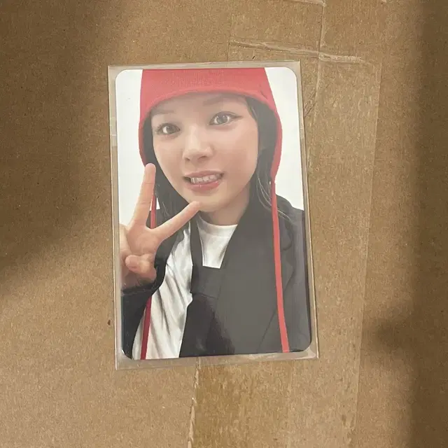트와이스 TWICE 정연 STRATEGY 앨범 포카