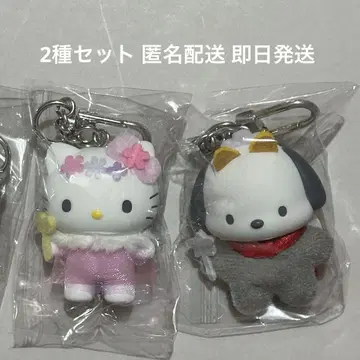 산리오 치비토모 스위츠 천사와 악마 키티 포차코 3종 세트