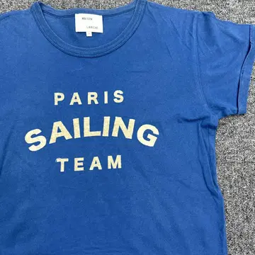 PARIS SAILING TEAM 티셔츠 파랑