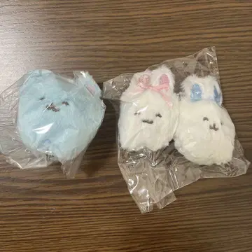 시프라 한정판 푹신푹신 하니마루즈 곰 이빨 쌍둥이 토끼 이빨 2개 세트