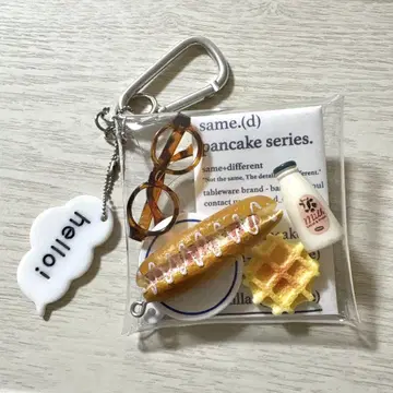가챠 파우치 베이컨 감자 도크 와플 안경