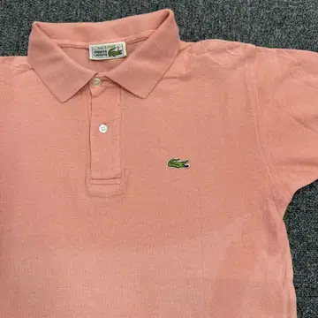 Lacoste 핑크 피케 셔츠