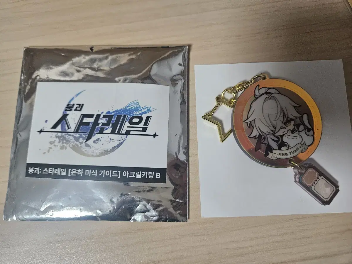 Honkai: Star Rail Jing Yuan BHC Chicken Keyring