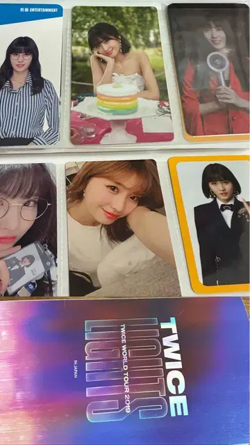 twice 허벅지 트레이딩 카드 묶음 판매