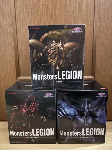 유희왕 피규어 Monsters LEGION 3종 세트