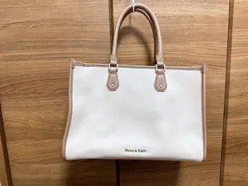 Maison de FLEUR 베이지 토트백
