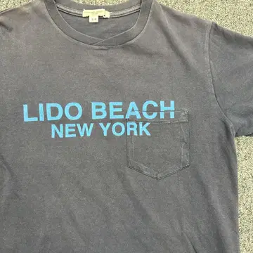 LIDO BEACH NEW YORK 티셔츠 다크 그레이