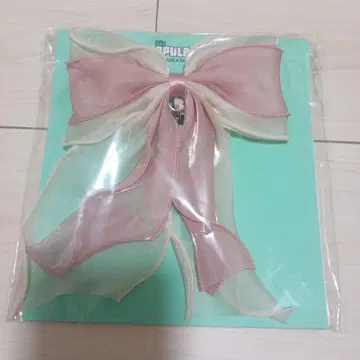 밤구 리본 헤어 타이