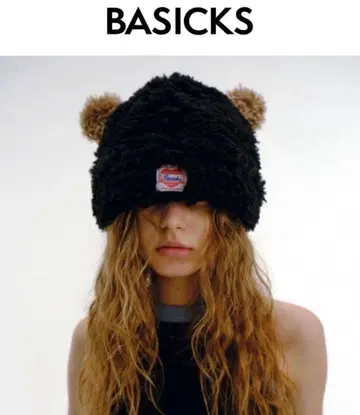 BASICKS 베이식스 BEAR BEANIE 베어 비니 M 사이즈