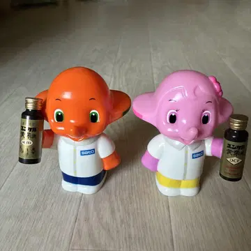 사토 제약/사토짱 사토코짱 저금통 2개 세트 윤케르