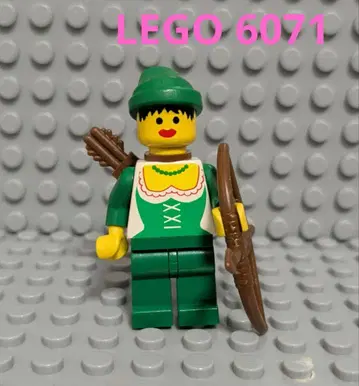 레고 LEGO 6071 포레스트 우먼 미니 피규어 성 시리즈 레트로