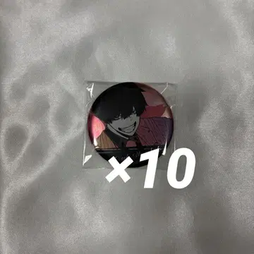 도원암귀 메탈릭 캔뱃지 복숭아뿔 벚꽃