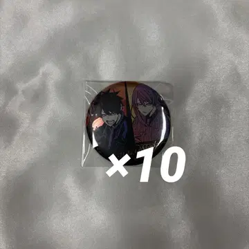 도원암귀 메탈릭 캔뱃지 이치노세 사계절 & 모모데라 신몬