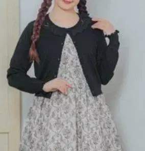 아오키 미사코 씨 가디건 블랙