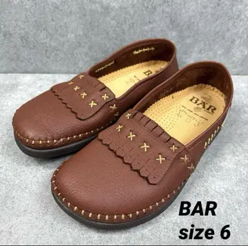 BAR 베어 소프트 모카신 컴포트 슈즈 독일 6 가죽