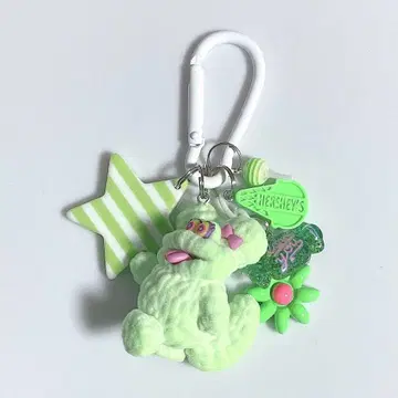 자라자라 키링 자라자라 가챠가챠 몰 뮤턴트 그린