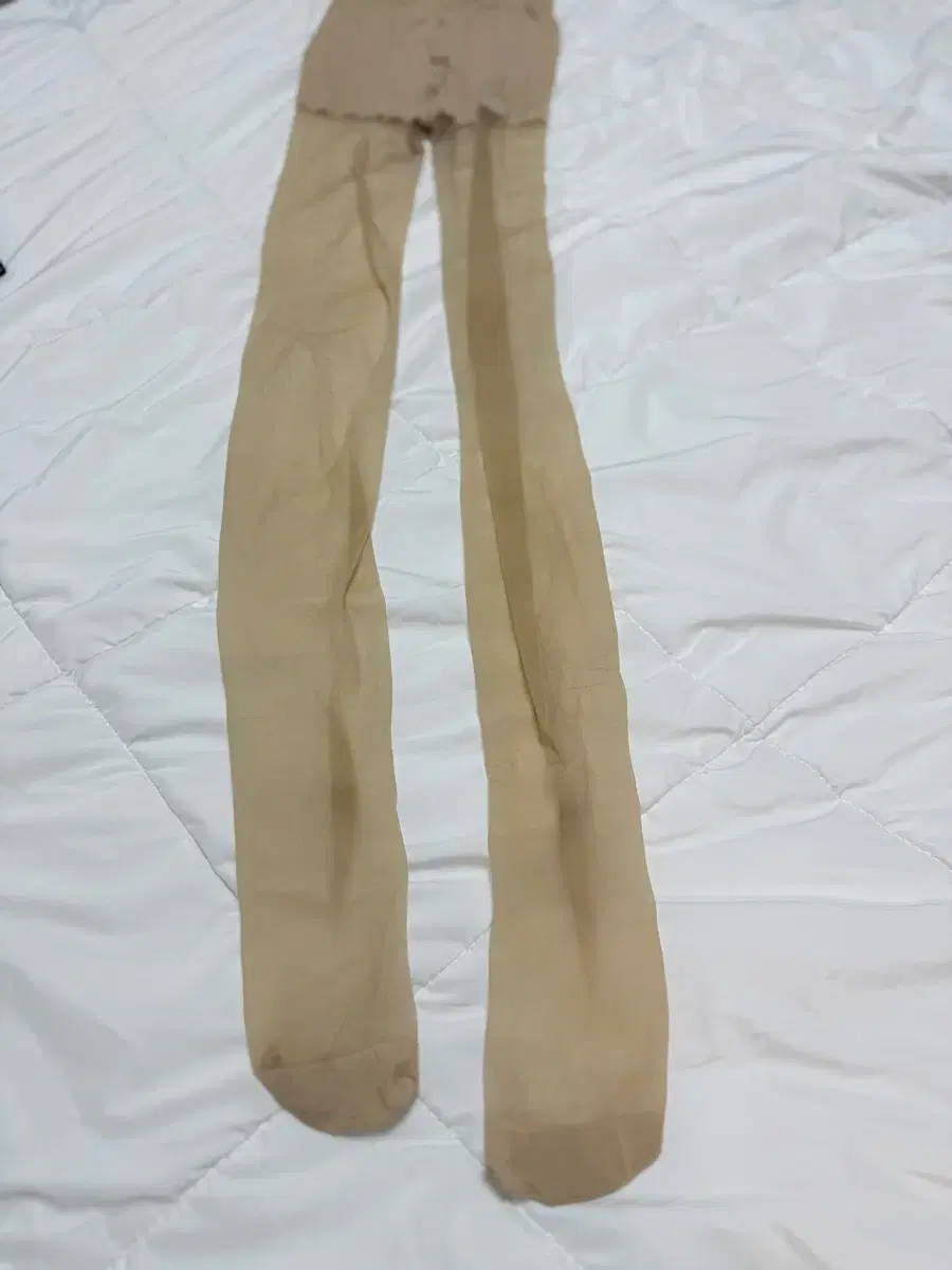 Transparent Apricot High-Elastic Pantyhose