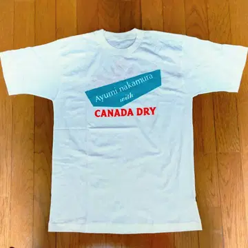 나카무라 아유미 CANADA DRY 티셔츠 M 사이즈