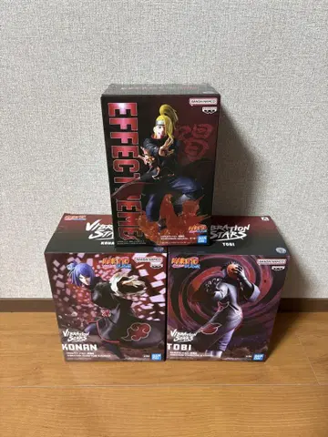 NARUTO-나루토- 질풍전 토비 코난 데이다라 3개 세트