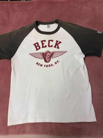 TOYS McCOY BECK 래글런 티셔츠 L 사이즈