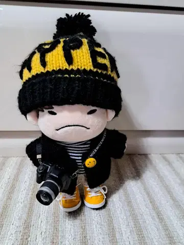 준호 봉제 인형 HYPEE 니트 모자 포함