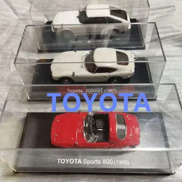 1대 5000엔 명차 컬렉션 60'70' 도요타 미니카 세트 3대