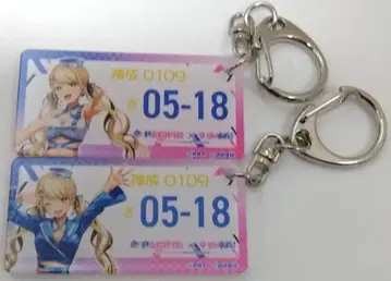 부이스포 랜덤 번호판풍 아크릴 키링 신세이 큐피