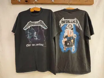 Metallica Ride the Lightning 티셔츠
