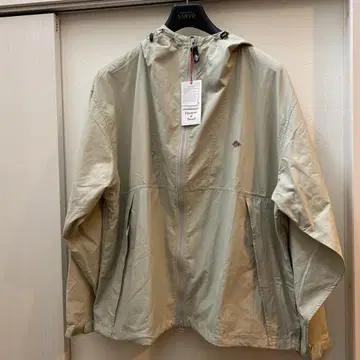 PANTON 후드 부착 나일론 자켓 베이지