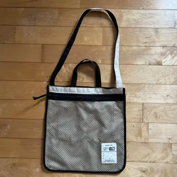 The North Face Utility Tote 베이지/블랙