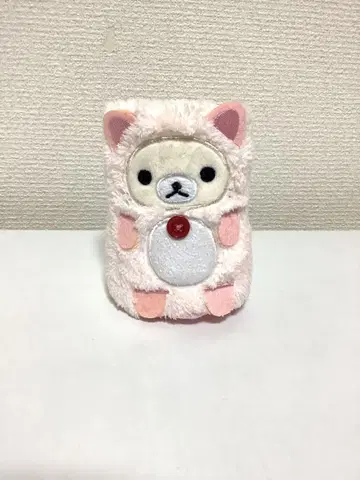 코리락쿠마 느긋한 고양이 핸드 타월 봉제 인형 타월