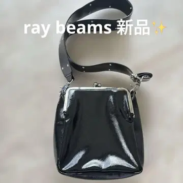 Ray BEAMS 레이빔즈 / 숄더백 블랙