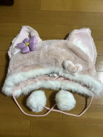 상하이 디즈니 한정판 팬 캡 리나벨 모자