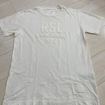 REPLAY SPORTLAB 화이트 티셔츠 PP 2206