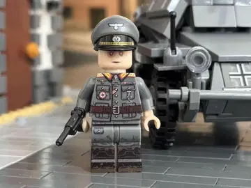 독일 육군 원수 발터 모델 레고 호환 미니 피규어 ww2