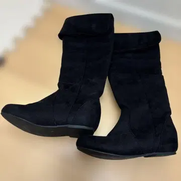 S 사이즈(블랙) 롱 부츠 인힐